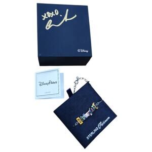 CRISLU Disneyland Bracelet Signed by Amireh – Collector Disney Parks Exclusive